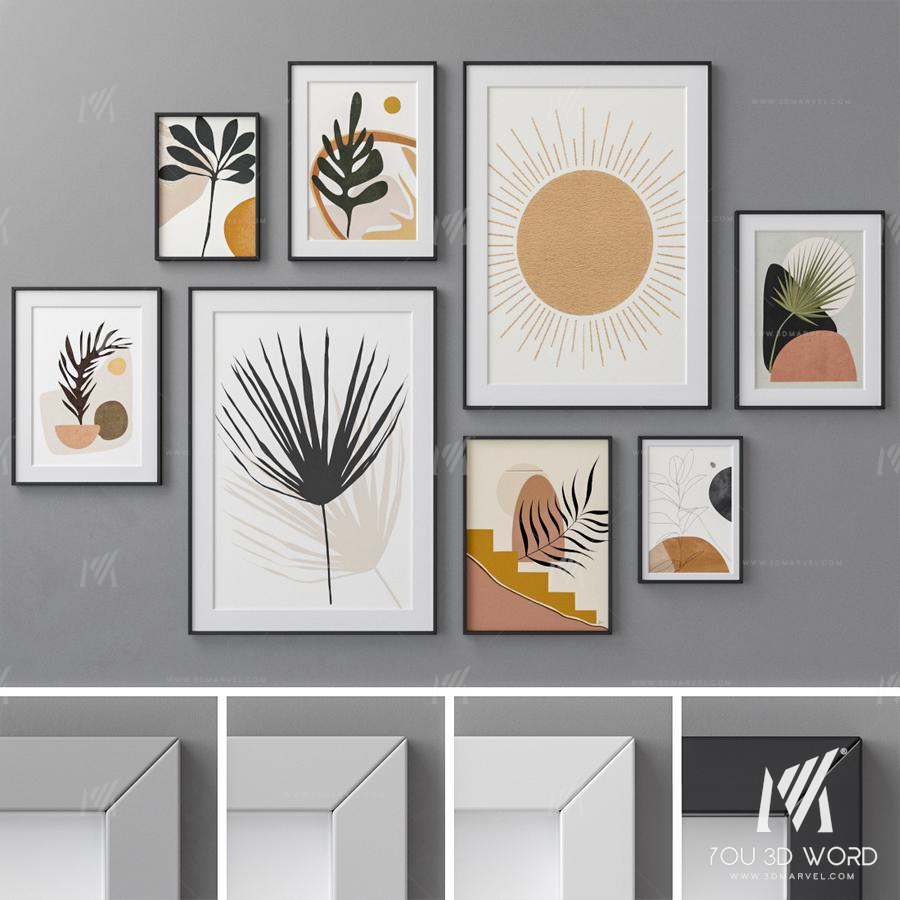Photo Frames Set 374
